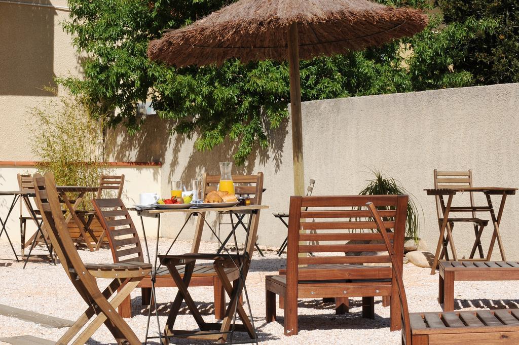 Hotel Les Mimosas Argelès-sur-Mer Exterior foto